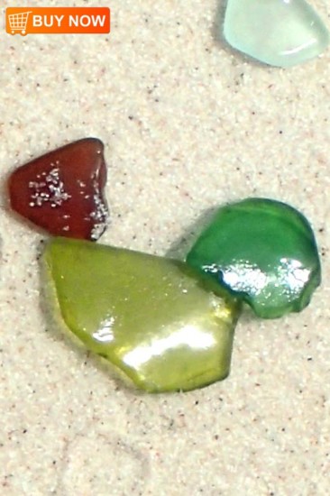 Seaglass in Sand 434